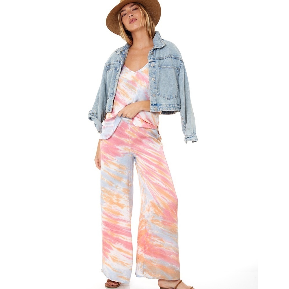 Young Fabulous and Broke AIKO tie dye pant